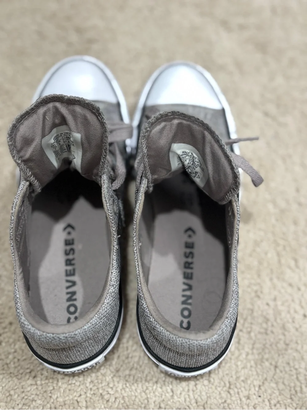 Converse All Star Low Top Sneakers - Gray - Picture 3 of 4